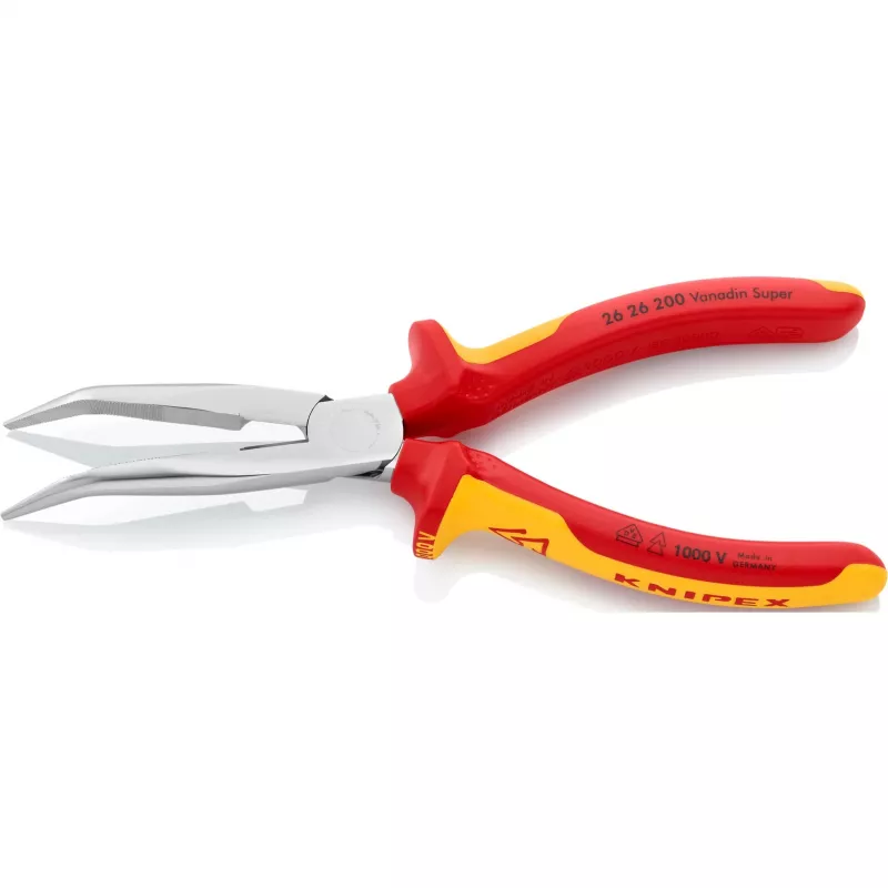 KNIPEX GEÏSOLEERDE TANG 1000V GEBOGEN VERLENGD 200mm