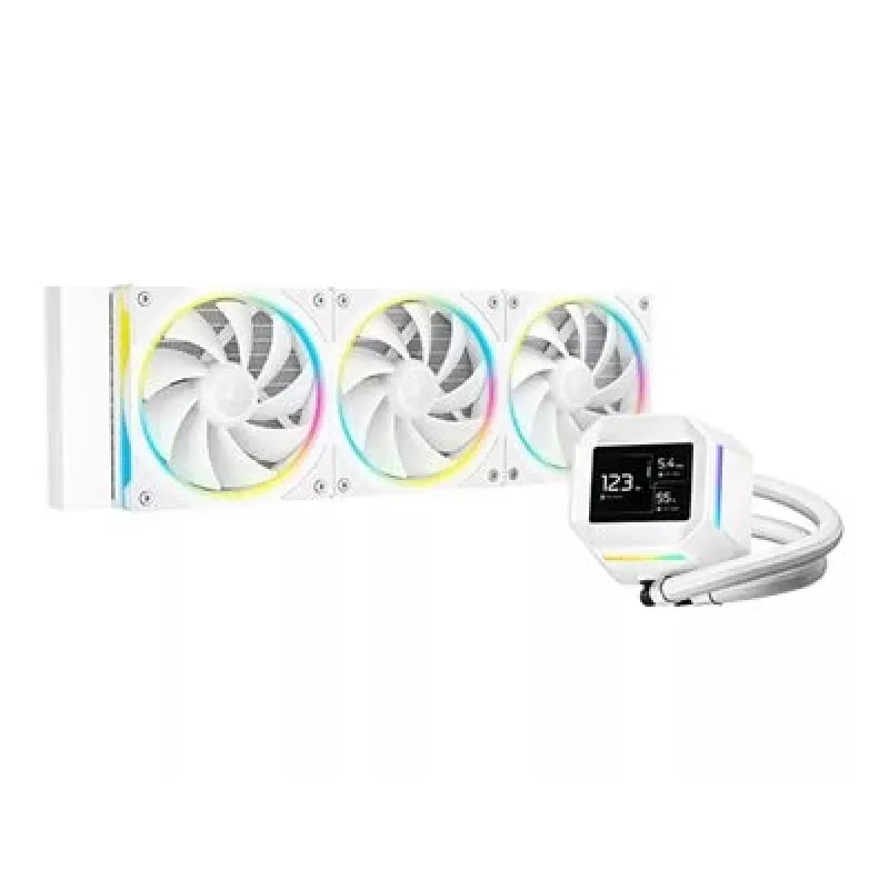 DeepCool LM360 WH processor-vloeistofkoelingsset 12 cm wit 1 st.