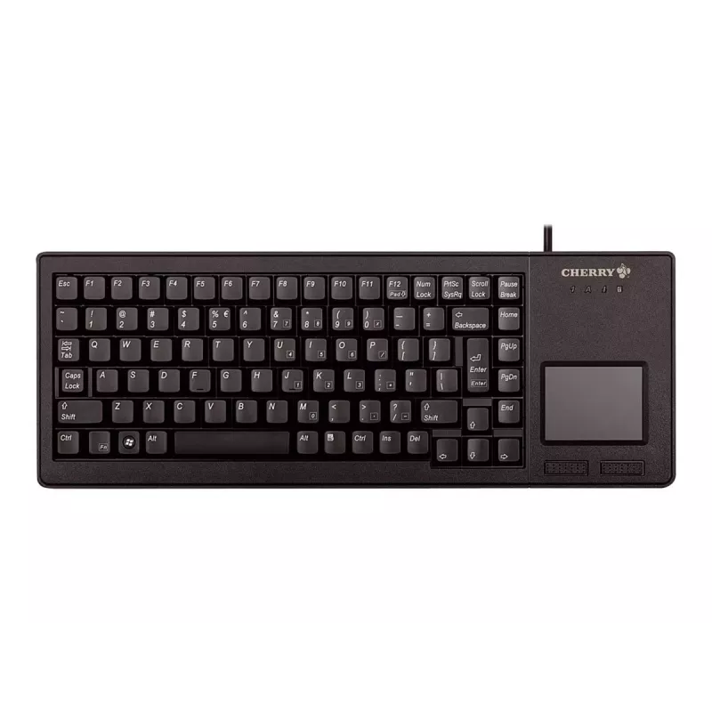 CHERRY XS touchpad toetsenbord universeel USB QWERTZ Duits zwart
