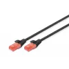 Digitus DK-1617-030/BL CAT 6 U/UTP patchkabel, LSZH, AWG 26/7, 3 m, zwart