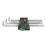 Wera 950/9 Hex-Plus 4 inbussleutelset, metrisch, verchroomd