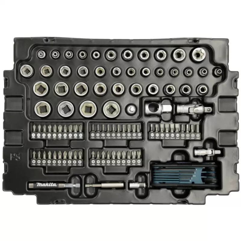Makita E-08713 monteurswerkzeugset 120-delig