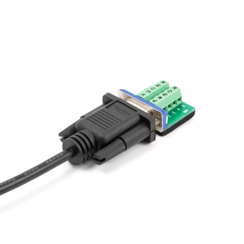 DeLOCK seriële kabel RS-232 D-Sub9 stekker naar stekker 2 m zwart