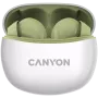 CANYON In-ear hoofdtelefoon TWS-5, Groen Bluetooth 5.3, touch-bediening, oplaadingang: USB-C