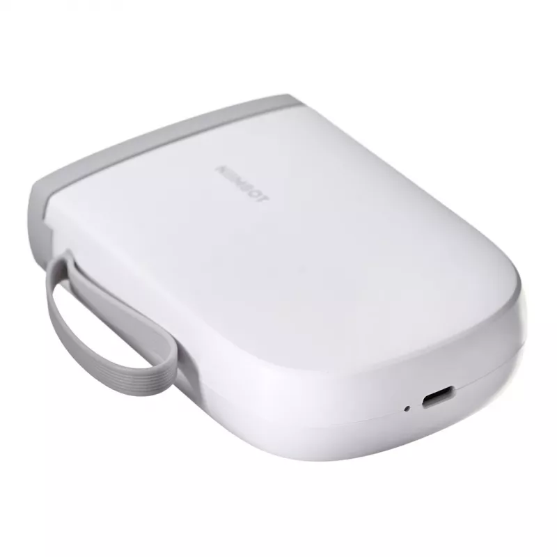 Draagbare labelprinter NIIMBOT D11H wit met Bluetooth — compacte handheld-labelprinter
