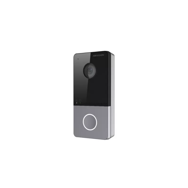 Hikvision DS-KV6113-WPE1(C) video-deurintercom 2 MP zwart, grijs