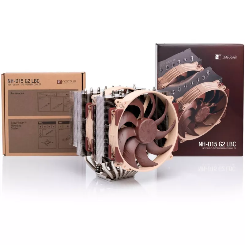 Noctua NH-D15 G2 HBC computerkoelsysteem processor luchtkoeler 14 cm