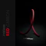 MDPC-X Sleeve Medium - rood carbon, 1m