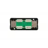 Extralink CAT6 UTP aansluitdoos, doorvoerverbinder, zwart