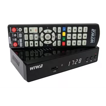 TV-receiver WIWA H.265 MAXX — DVB-T / DVB-T2 digitale tuner met H.265 (HEVC)-ondersteuning