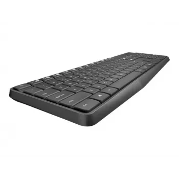 Logitech toetsenbord MK235 draadloos KBD+Muis grijs CZ