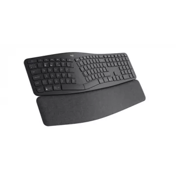 Logitech ERGO K860 Split toetsenbord for Business - toetsenbord - draadloos - Bluetooth LE - QWERTY - GB - grafiet (920-010351)