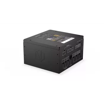 Voeding ENDORFY Supremo FM6 850 W, 24-pins ATX, volledig modulair, 80 PLUS Gold, 120-mm ventilator, zwart