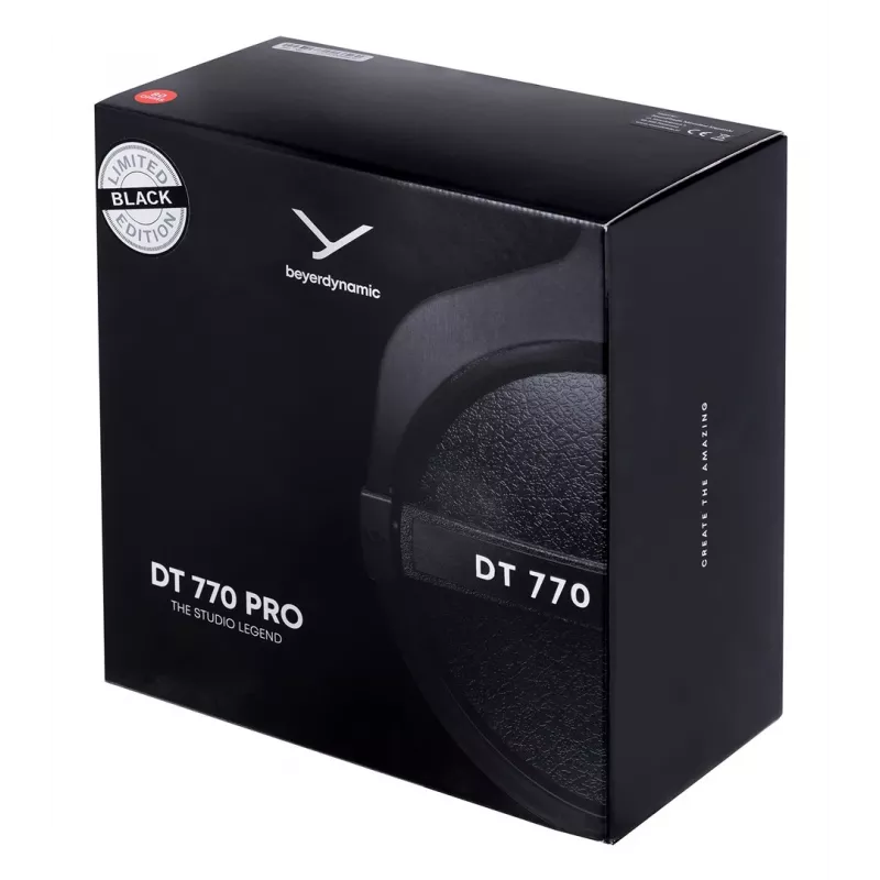 Beyerdynamic DT 770 Pro 80 Ω zwart Limited Edition - gesloten studio-hoofdtelefoon