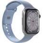 Puro siliconen horlogeband Apple Watch 38/40/41 mm lichtblauw