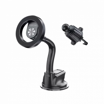 CANYON magnetische autohouder OnGrip 12 zuignap + ventilatie zwart