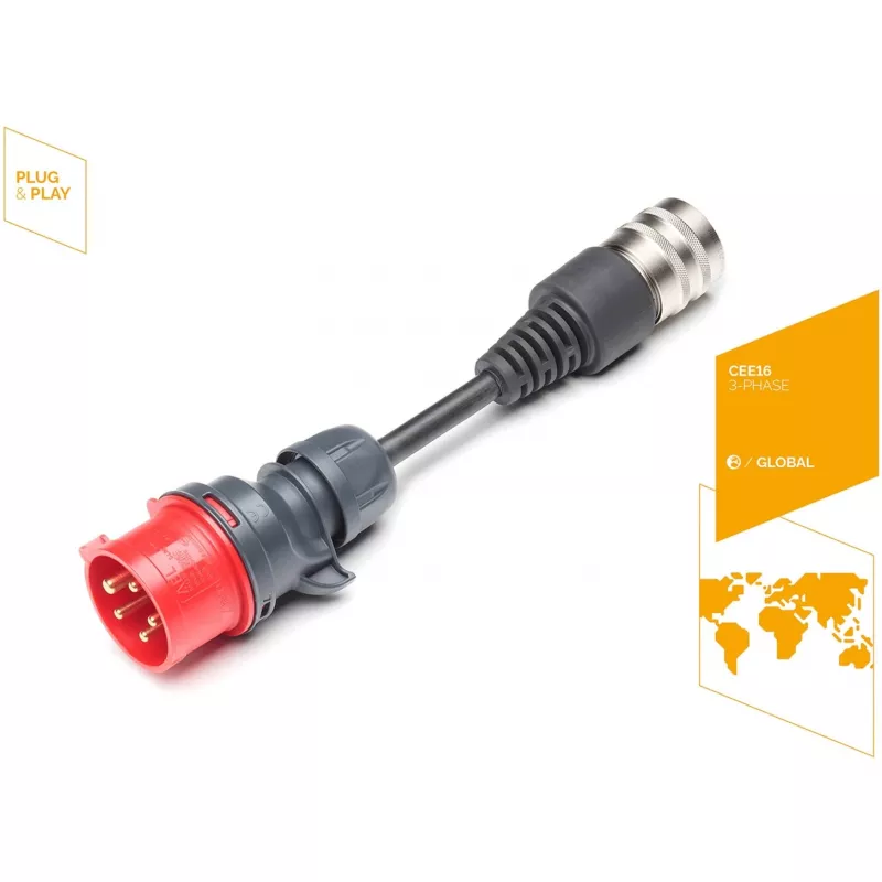 Juice Technology veiligheidsadapter JUICE CONNECTOR, CEE16 / 400V, 3-fasig (rood, voor JUICE BOOSTER 2)