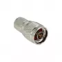 Coaxiale connector DELOCK 88857 RP-TNC, vernikkelde contacten, zilver, 20×20×37,3 mm