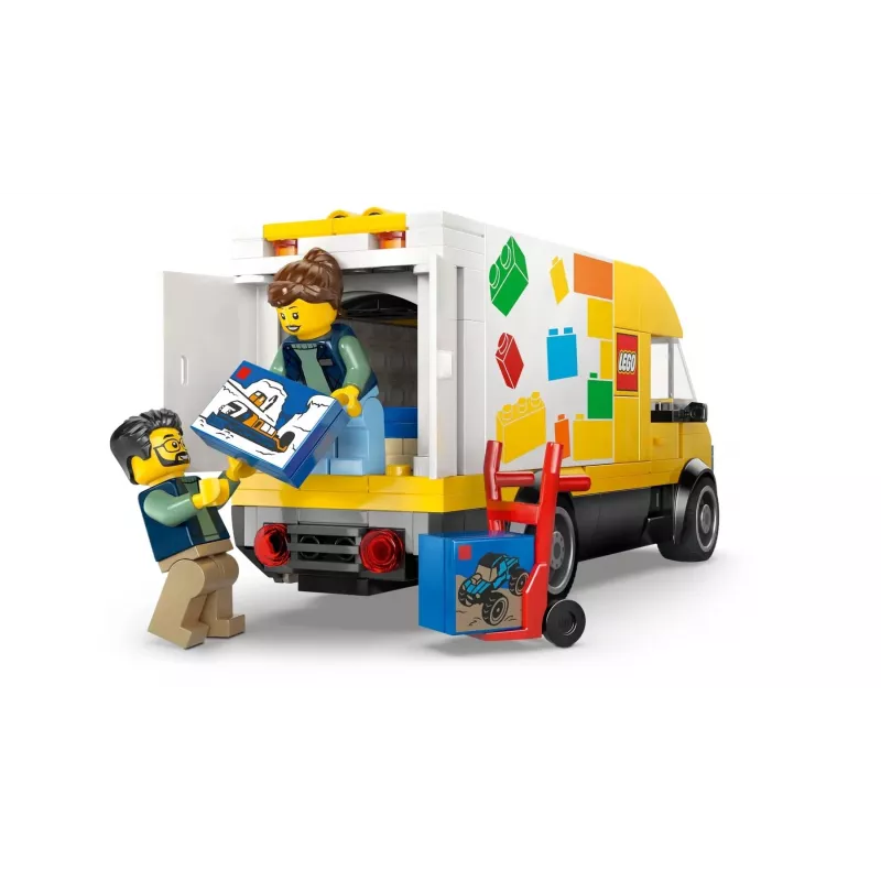 LEGO CITY 60500 De LEGO bestelwagen