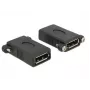 DisplayPort-adapter DeLOCK DisplayPort 1.1 F-F zwart