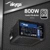 Akyga Classic AK-C1-800 ATX-voeding 800 W, 80 PLUS, actieve PFC, 120-mm ventilator