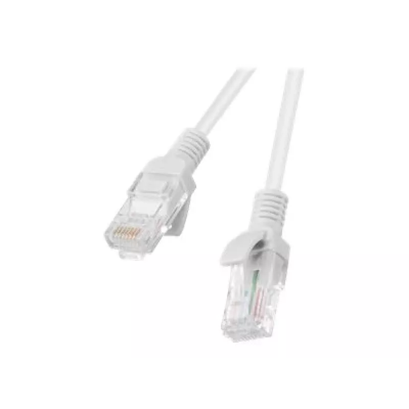 LANBERG Cat6 U/UTP RJ-45 netwerkkabel PCU6-10CC-0100-S, 1 m, grijs