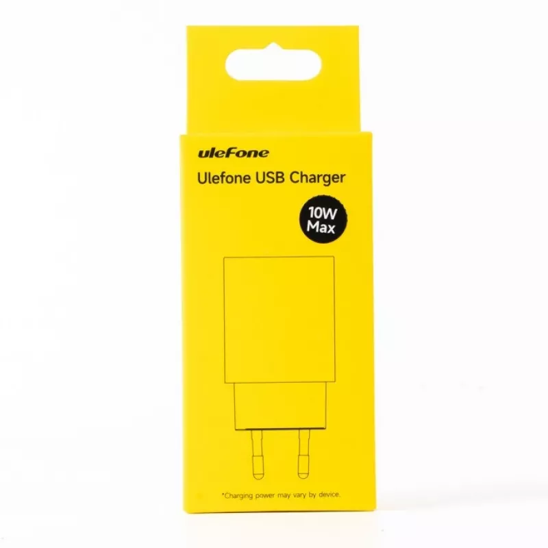 UleFone oplader 10W voor Armor X12 Pro en Tab W10 — 10 W USB-oplader voor smartphones en tablets