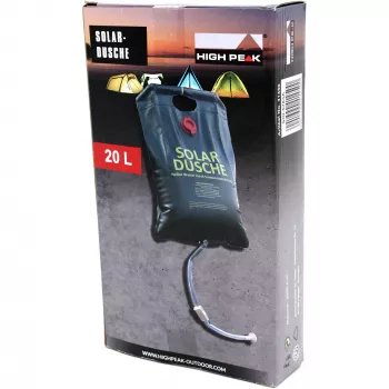 Solardouche, 20 liter (zwart)
