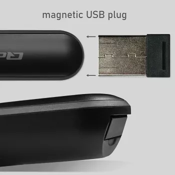 Laserpointer-presenter 4in1 USB 3.0 2,4 GHz 30 m