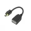 Lenovo 4X90Q93975 videokabel-adapter Mini DisplayPort DisplayPort zwart