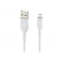 Belkin BOOST CHARGE - Lightning-kabel - Lightning mannelijk naar USB mannelijk - 3 m - wit - voor Apple iPad/iPhone/iPod (Lightning)