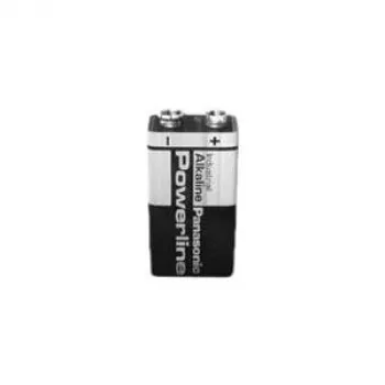 Panasonic Battery Powerline - 9V-blok karton (12x1=12 st.) (6LR61AD/B)