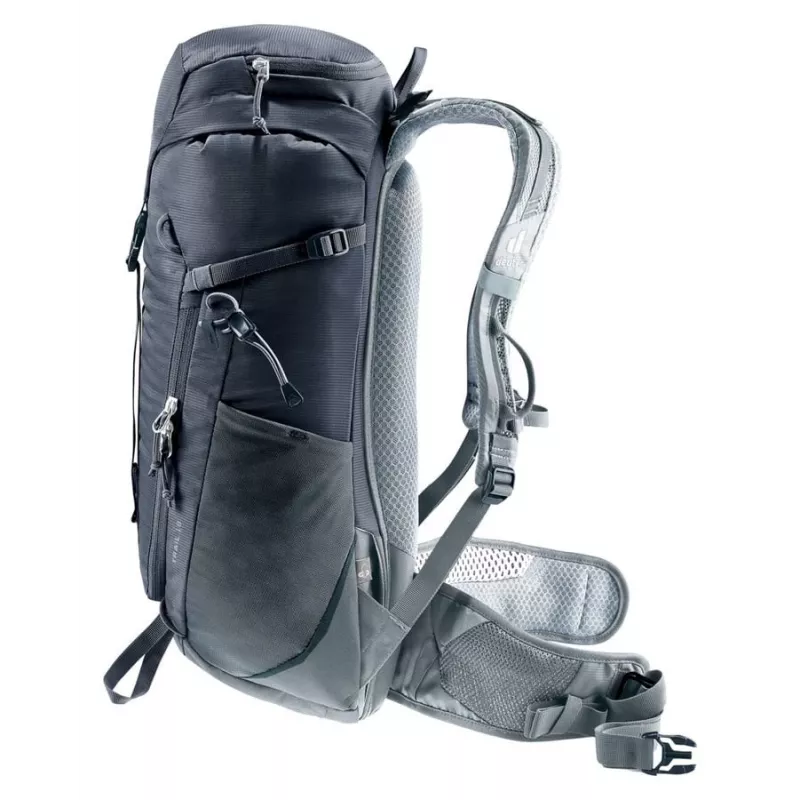 Rugzak DEUTER Trail 18 I — dagrugzak, 18 L, zwart/schiefer