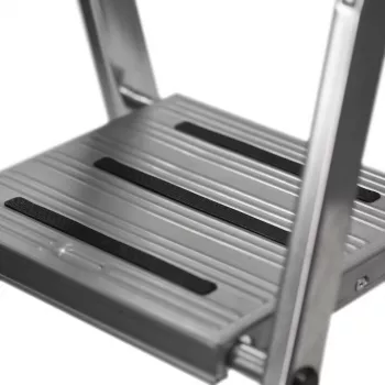 Vrijstaande ladder SAFETY 4 treden KRAUSE