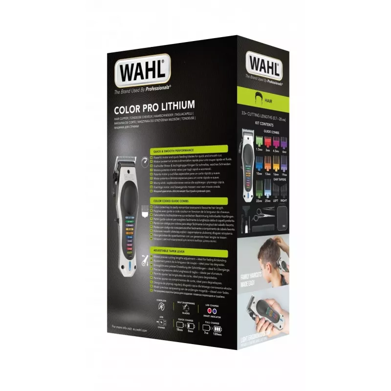 Wahl 3028048 haartrimmer/snijmachine zwart, wit 10 lithium-ion (Li-Ion)