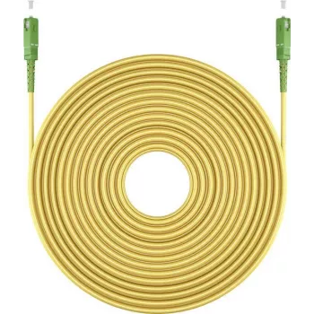 Goobay 59637 Glasvezelkabel 0,5 m SC/APC FTTH OS2 geel (59637)