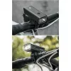 Rockbros fietslicht + USB-C - USB-A kabel 260 lm zwart