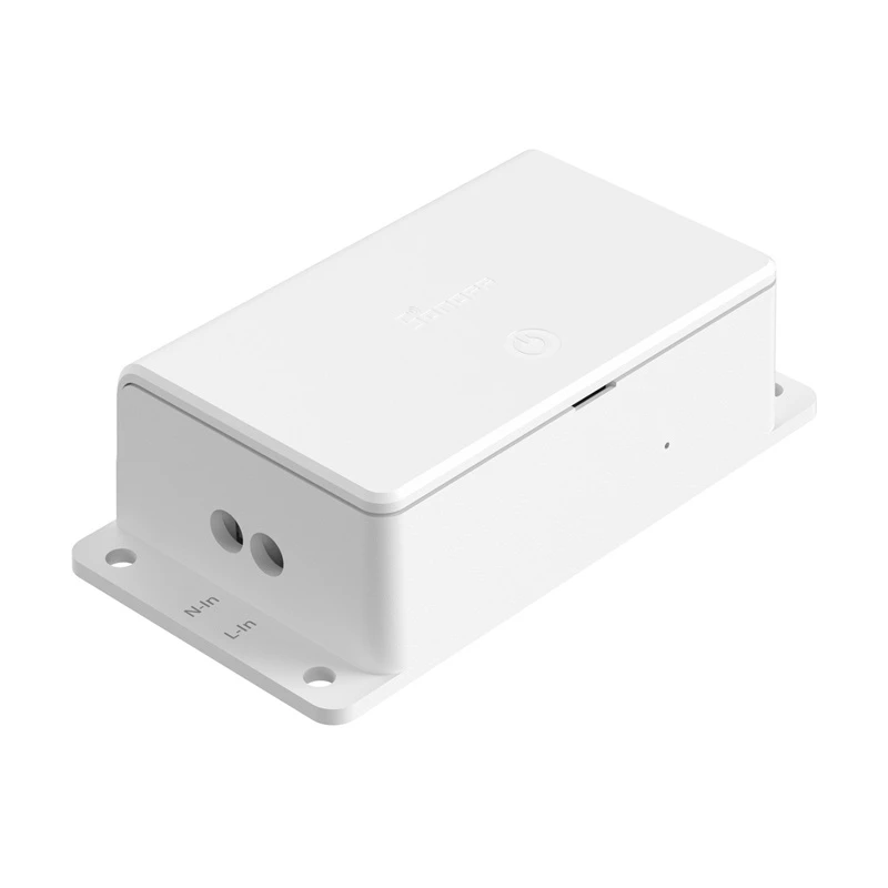 Slimme Wi‑Fi-schakelaar Sonoff Basic R5 Gen5 10A Matter — eenkanaalsrelais voor huisautomatisering