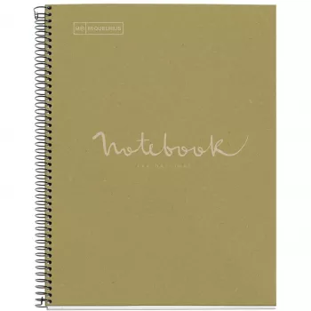 MIQUELRIUS collegeblok Eco Emotions 1 gelinieerd DIN A4 binnenmarge (A609555)