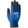 Uvex 60060 antraciet - blauw elastaan - polyamide (6006012)
