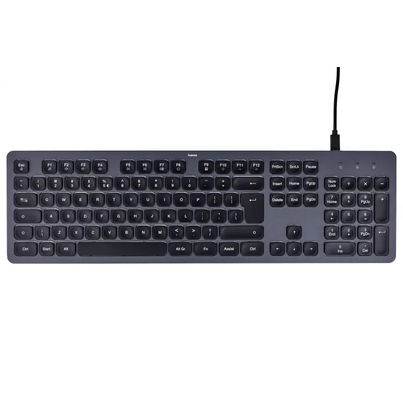 Bedrade toetsenbord CK-400 zwart-grijs