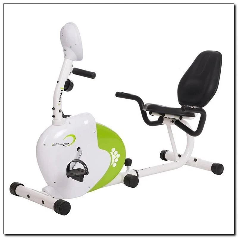 Horizontale magnetische hometrainer wit en groen HMS R9259