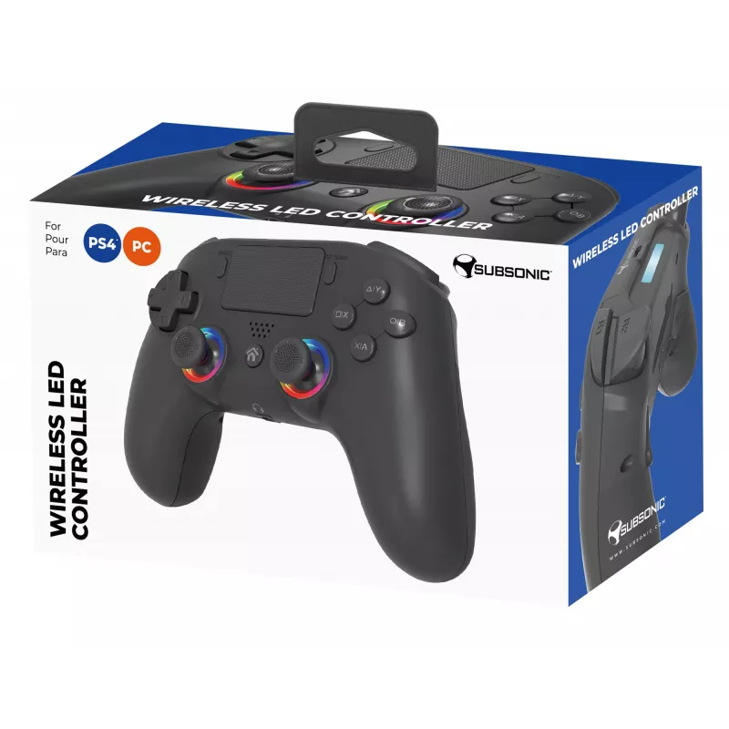 Gamepad Subsonic 147449 zwart RF draadloos pc PlayStation 4
