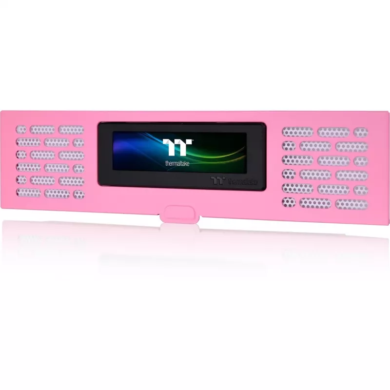 Thermaltake AC-067-OOANAN-A1 LCD-paneelkit voor The Tower 200, roze