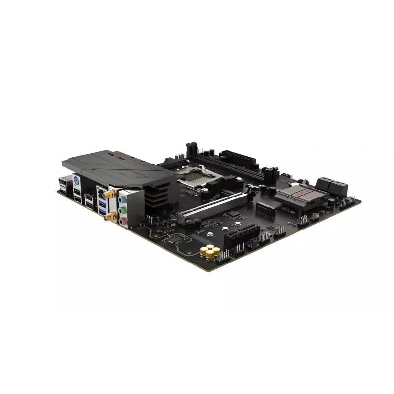 Moederbord Sapphire PULSE A620AM (microATX) socket AM5, AMD A620A, DDR5, 2x DIMM, 64 GB, 2x M.2, Gigabit LAN
