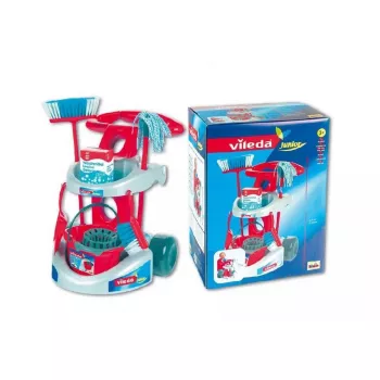 Vileda schoonmaakwagen met accessoires