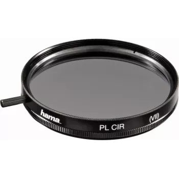 Hama polarisatiefilter circulair, 49,0 mm, gecoat, zwart circulair polarisatiefilter 49 mm