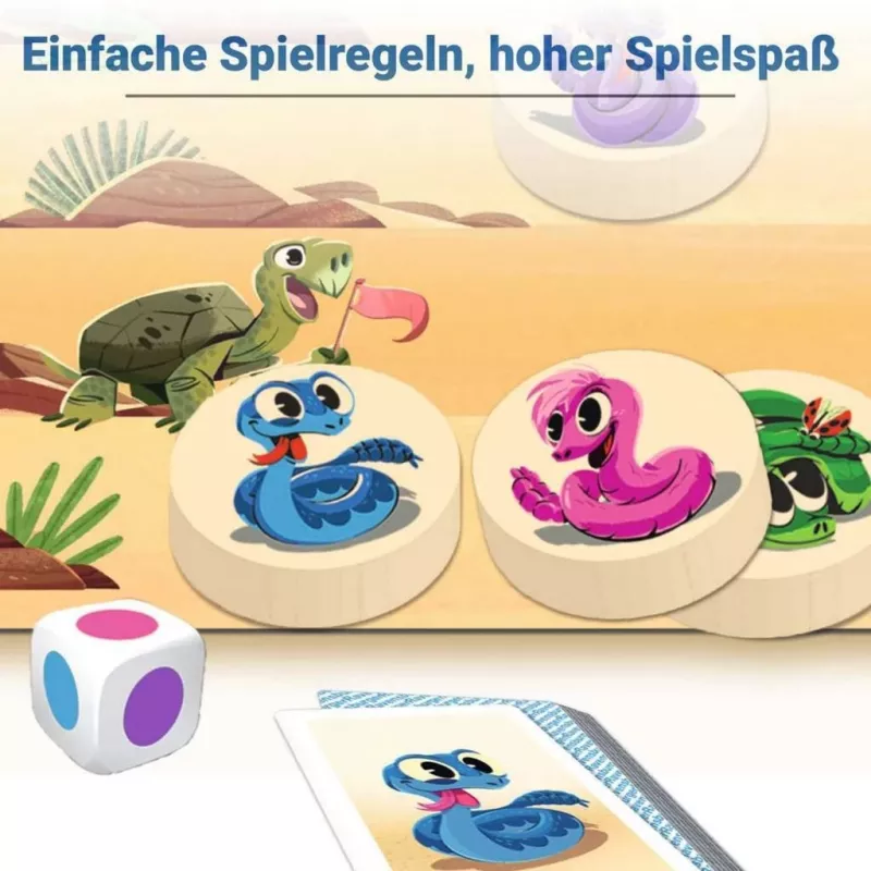 Tempo, kleine ratelslang, bordspel