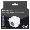 Stekkerdoos QOLTEC 52548 met 3× AC-stopcontacten en USB-aansluiting