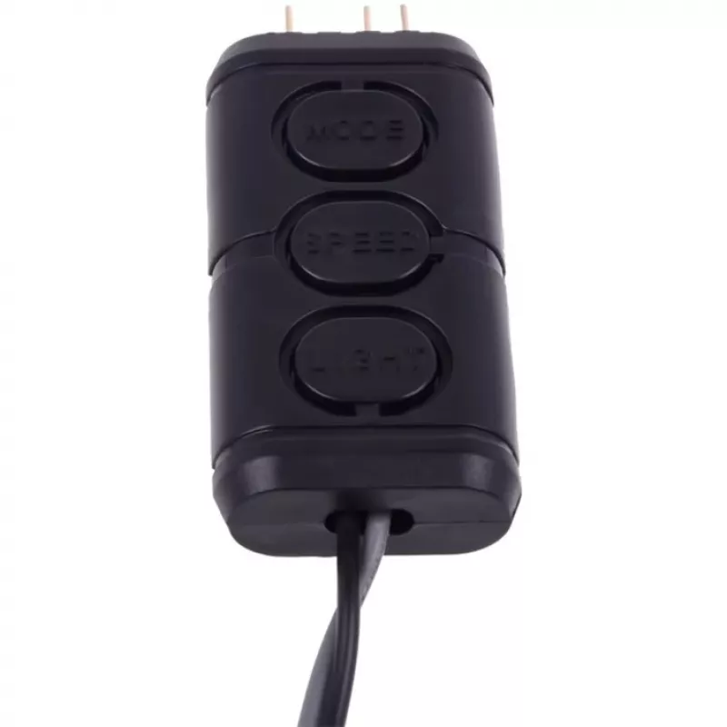Alphacool Aurora Eiscontrol Adresseerbare RGB-controller, zwart